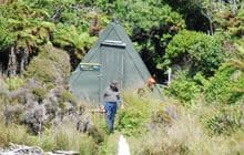 Te Oneroa A-frame Hut