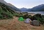 Mid Caples Campsite (lawn at hut)